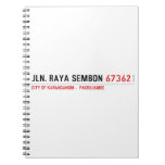 Jln. Raya sembon  Notebooks