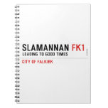 Slamannan  Notebooks