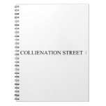COLLIENATION STREET  Notebooks