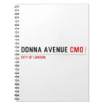 Donna Avenue  Notebooks