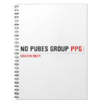 No pubes group  Notebooks