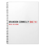 BRANDON CONNELLY  Notebooks