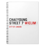 Chaeyoung Street 7  Notebooks