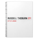 Russell Thoburn  Notebooks