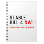 stable hill 4  Notebooks