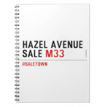 Hazel Avenue  Sale  Notebooks