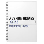 Avenue Homes   Notebooks