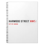 Harmood street  Notebooks