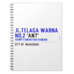 jl.telaga warna no.2  Notebooks