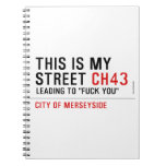 This is my  street  Notebooks