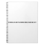 Stanualar and palinurus boulevard no exit   Notebooks