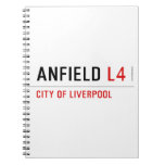 Anfield  Notebooks