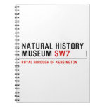 natural history museum  Notebooks