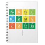 Pastel 
 music
 clothes
   Notebooks