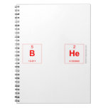 B He  Notebooks