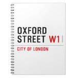 oxford street  Notebooks