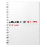 Amanda Ellis  Notebooks