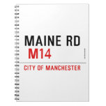 MAINE RD   Notebooks