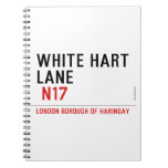 white hart lane   Notebooks