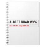 Albert Road  Notebooks