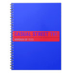 Casual Street  Notebooks