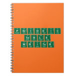 Periodic
 Table
 Writer  Notebooks