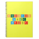 Periodic
 Table
 Writer  Notebooks