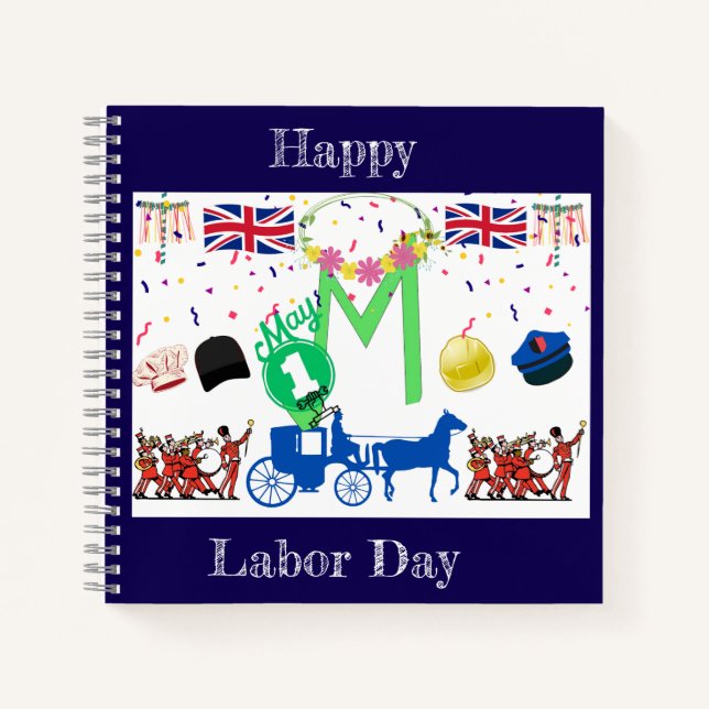 Notebooks - Labor Day Theme (Front)