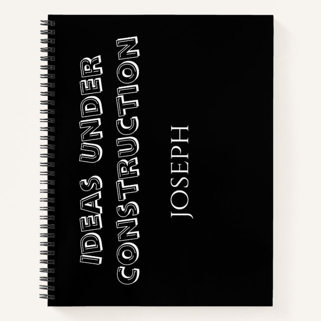 Notebooks with Spiral – Hardcover Spiral Notebook (Front)