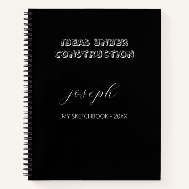 Notebooks with Spiral – Hardcover Spiral Notebook (Front)