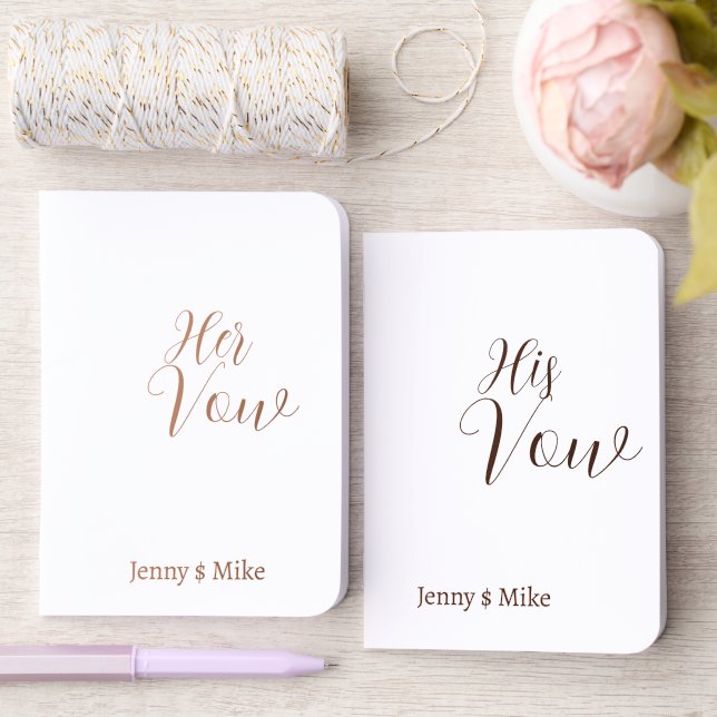 Notebooks & writing pads (Wedding)