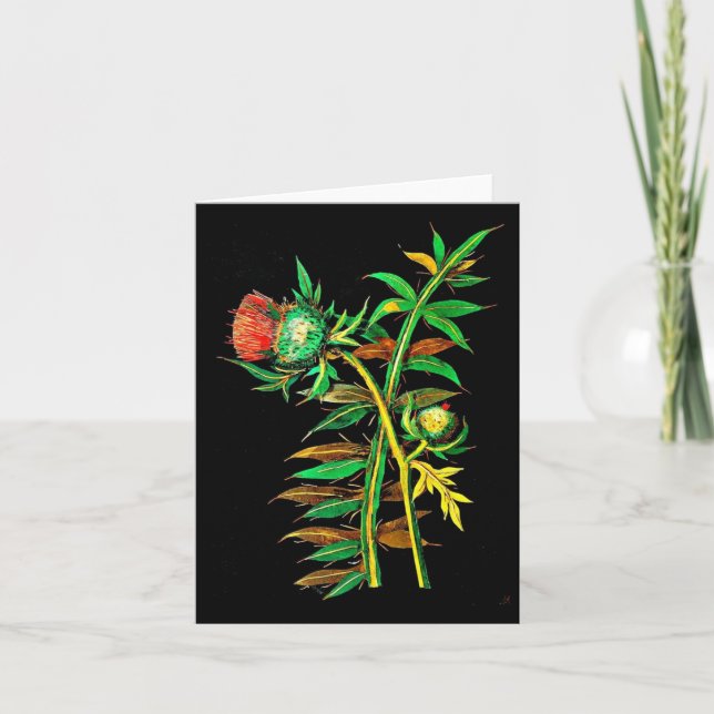 Notecard-Botanical Art-Mary Delany 6 Card (Front)