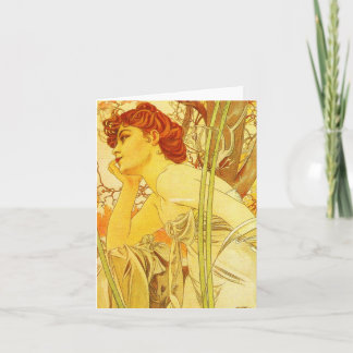 Notecard-Classic/Vintage-Mucha 23 Card