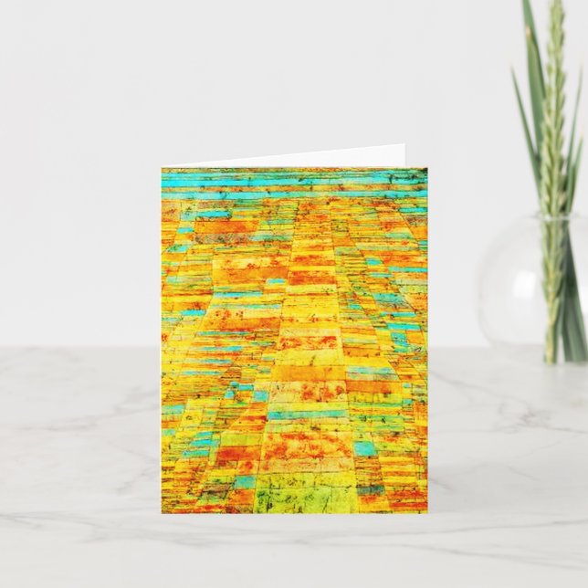 Notecard-Classic/Vintage-Paul Klee 19 Card (Front)
