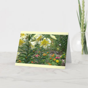 notecard, Colorful Mixed Floral Card