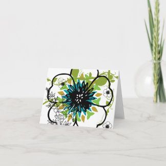 Notecard-Flowers-Floral 2 Card