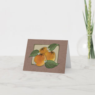 notecard - my favorite oranges crate label