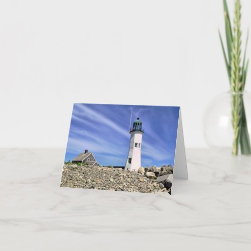 Notecard _ Old Scituate Lighthouse