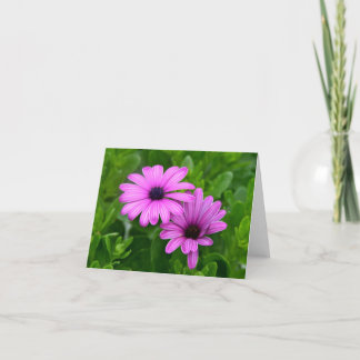 Notecard Purple Flower
