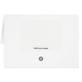 Notecard showing showing Wild Horses and her baby (Back Horizontal)