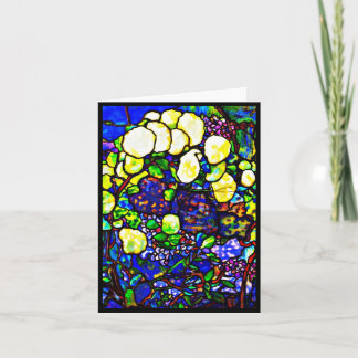 Notecard-Stained Glass-Louis Tiffany 12 Card