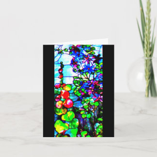 Notecard-Stained Glass-Louis Tiffany 3 Card