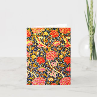 Notecard-Vintage Fabric/Fashion-William Morris 17 Card