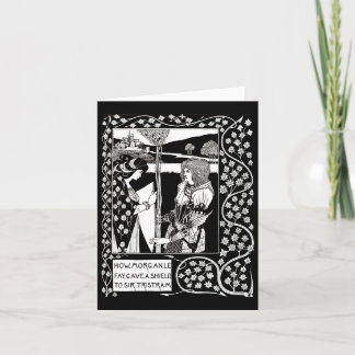 Notecard-Vintage Illustration-Aubrey Beardsley 11 Card