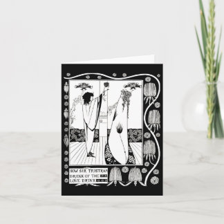 Notecard-Vintage Illustration-Aubrey Beardsley 7 Card