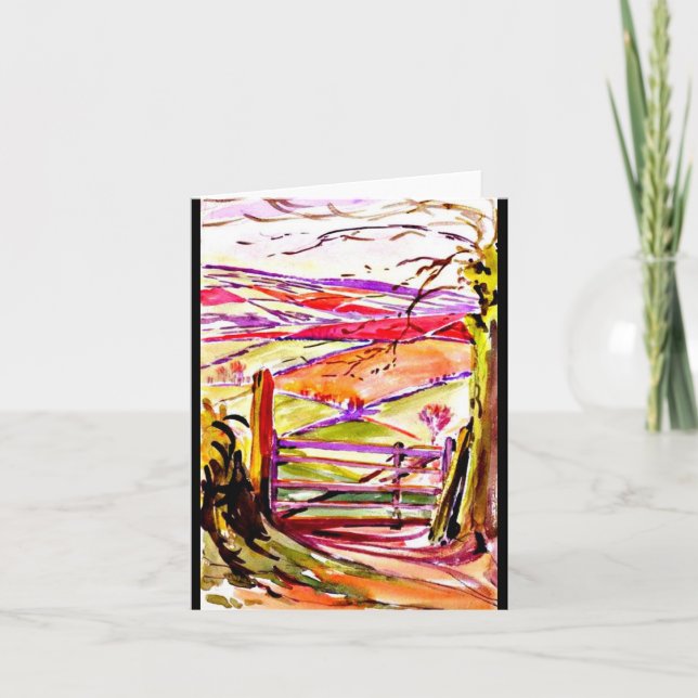 Notecard-Vintage Illustration-Beatrix Potter 4 Card (Front)