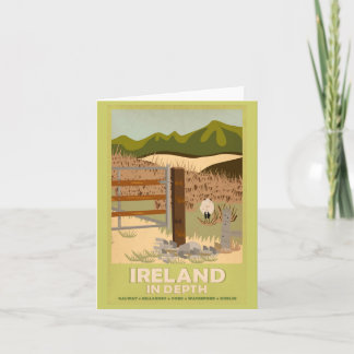 Notecard-Vintage Travel-Ireland Card