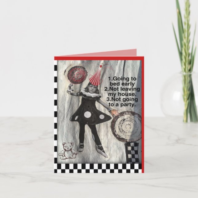 Notecard-whatever age you are is the new 30 card (Front)