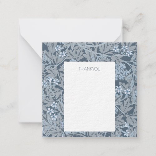 NOTECARD  WILLIAM MORRIS  JASMINE