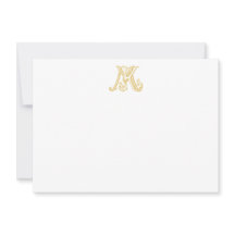 Notecards KM Monogram or MK Monogram